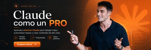 Banner del curso online Claude como un PRO